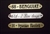 Nameplate for Martingale, Dog Collar, small Bridle, Picture Frame, solid Brass, also in Silver finish | The Engraving Spot